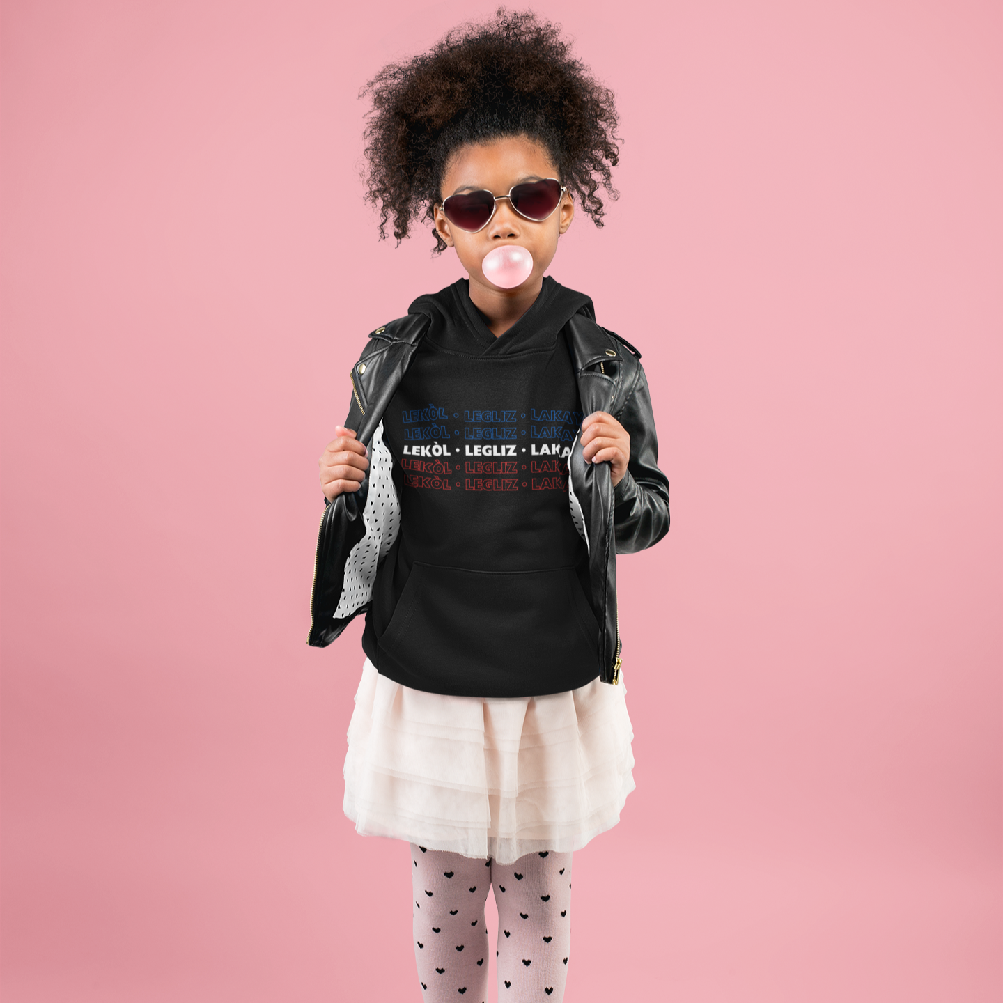 Youth Lekol, Legliz, Lakay hoodie