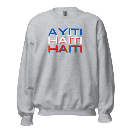 Ayiti, Haïti, Haiti, Unisex Sweatshirt