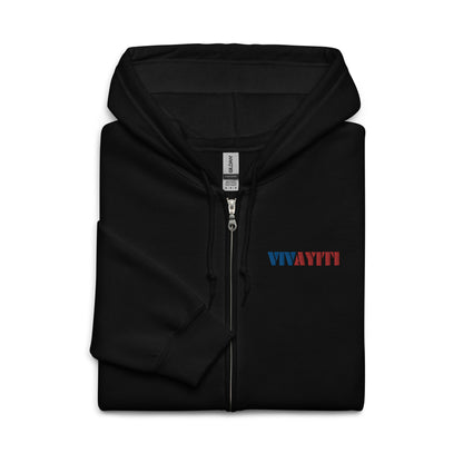 Viv Ayiti zip hoodie