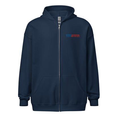 Viv Ayiti zip hoodie