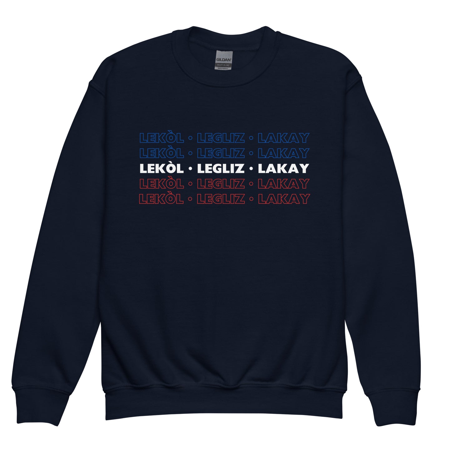 Youth Lekol, Legliz, Lakay sweatshirt